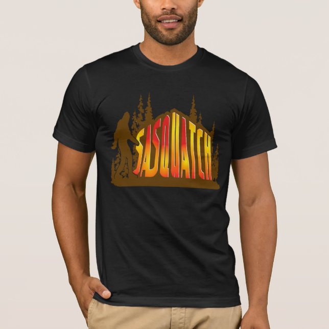 Camiseta T-shirt ido de Squatchin - edição nova (Frente)