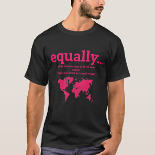 Camiseta T Shirt "igualmente" masculino