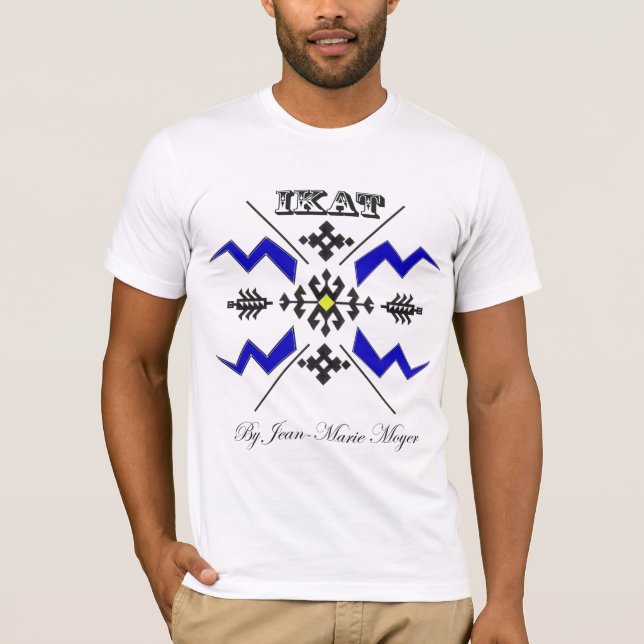 Camiseta t-shirt IKAT by Jean-Marie Moyer (Frente)