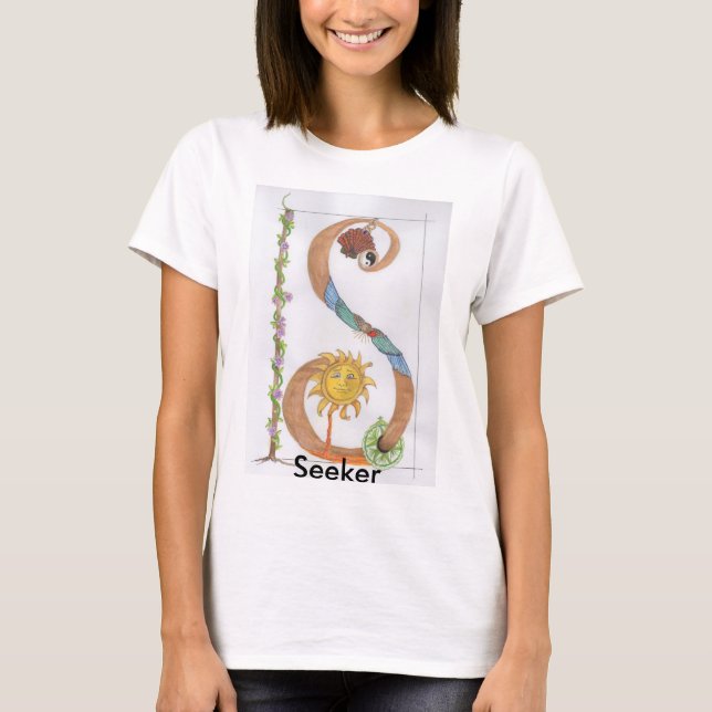Camiseta T-shirt iluminado de S (Frente)
