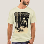 Camiseta T-Shirt ImAGINATION Science Fiction<br><div class="desc">Viagem até a borda do clássico cifi com a "IMAGINATION Science Fiction" de 1960 Pulp T-Shirt do Estúdio de Criação Eclética. Use o visualizador real para vê-lo em movimento real. Personalize-o como quiser e encontre essa aparência especial para você. Leve-o para casa hoje!</div>