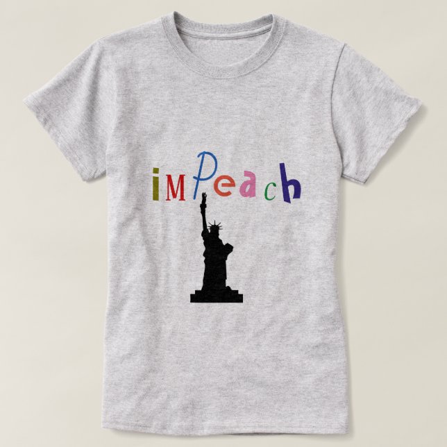 Camiseta T-Shirt Impeach (Frente do Design)