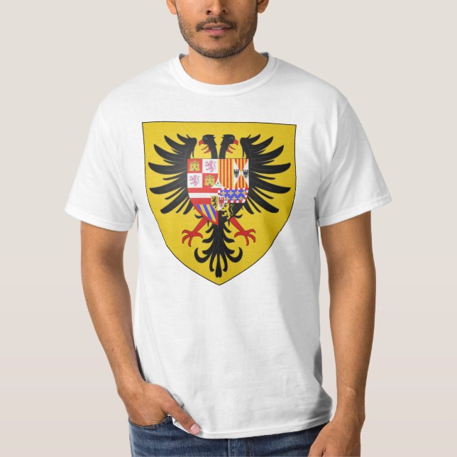 Camiseta T-shirt imperial de Carlos V (Frente)