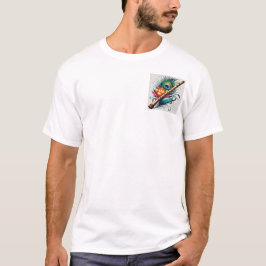 Camiseta T-Shirt Impressão de Pavão Personalizado