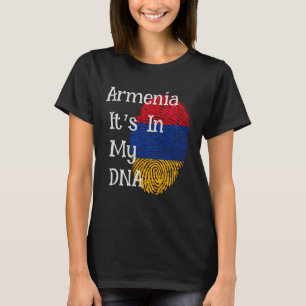 Camiseta T-Shirt Impressão Digital Armênio