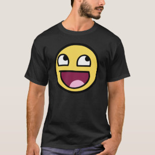Camiseta T-shirt impressionante da cara