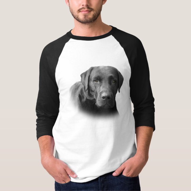 Camiseta T-shirt impressionante de labrador retriever (Frente)