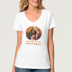 Camiseta T-shirt indianos Cherokee