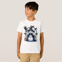 Camiseta (T-shirt) Infantil Feliz Natal Sombrio