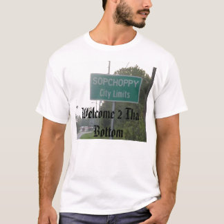Camiseta t-shirt inferior do tha da boa vinda 2