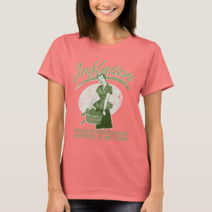 Camiseta T-Shirt Inflação