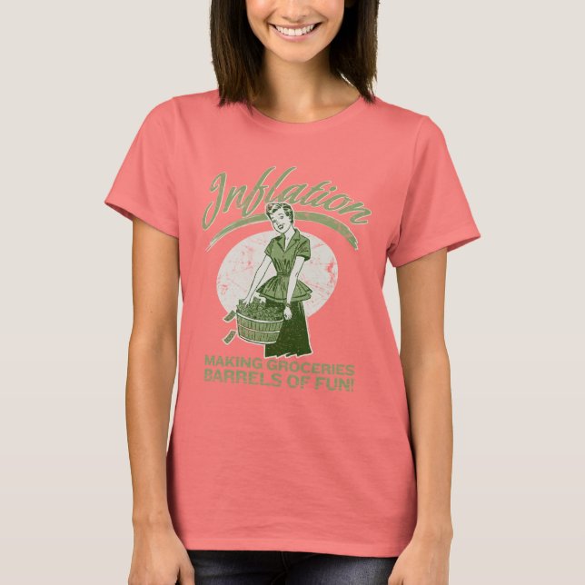 Camiseta T-Shirt Inflação (Frente)