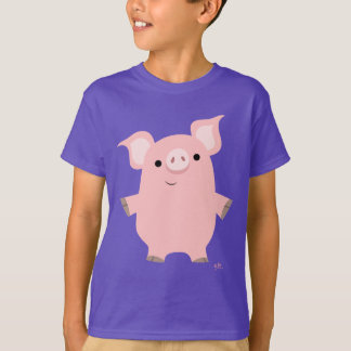 Camiseta T-shirt inquisidor bonito das crianças do porco