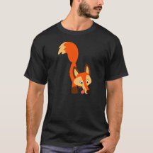 T-shirt inquisidor bonito do Fox dos desenhos