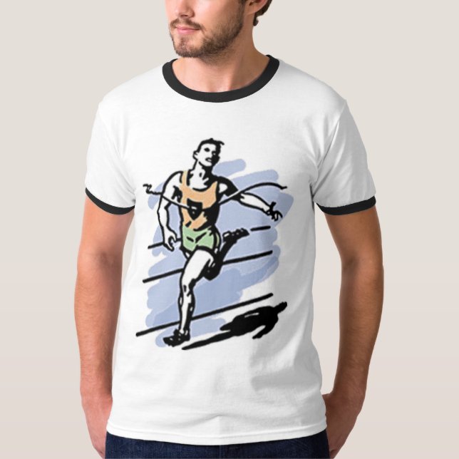 Camiseta T-shirt inspirador dos "vencedores" (Frente)