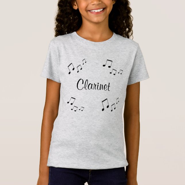 Camiseta T-shirt - Instrumento Musical (Frente)