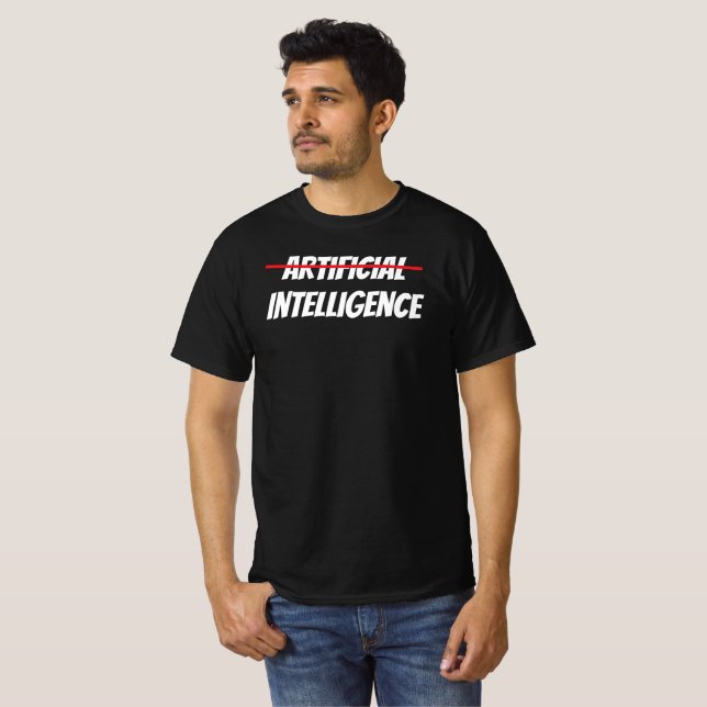 Camiseta T-Shirt Inteligência Artificial (Frente Completa)