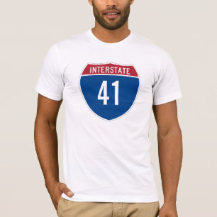Camiseta T-Shirt Interstate 41