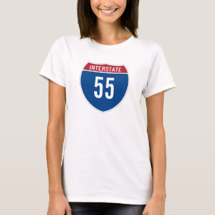 Camiseta T-Shirt Interstate 55