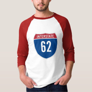 Camiseta T-Shirt Interstate 62