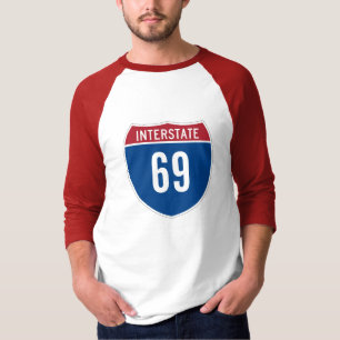 Camiseta T-Shirt Interstate 69