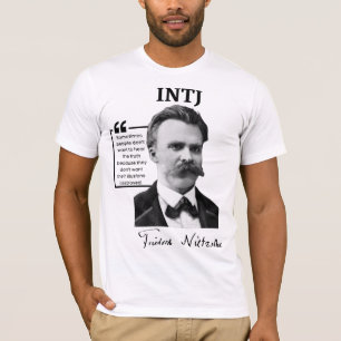Camiseta T-Shirt INTJ - Friedrich Nietzsche