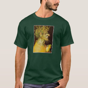 Camiseta T-shirt:  Inverno - por Giuseppe Acrimboldo