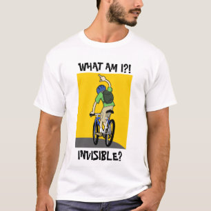 Camiseta T-shirt invisível do ciclista