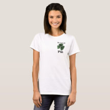 T-shirt irlandês