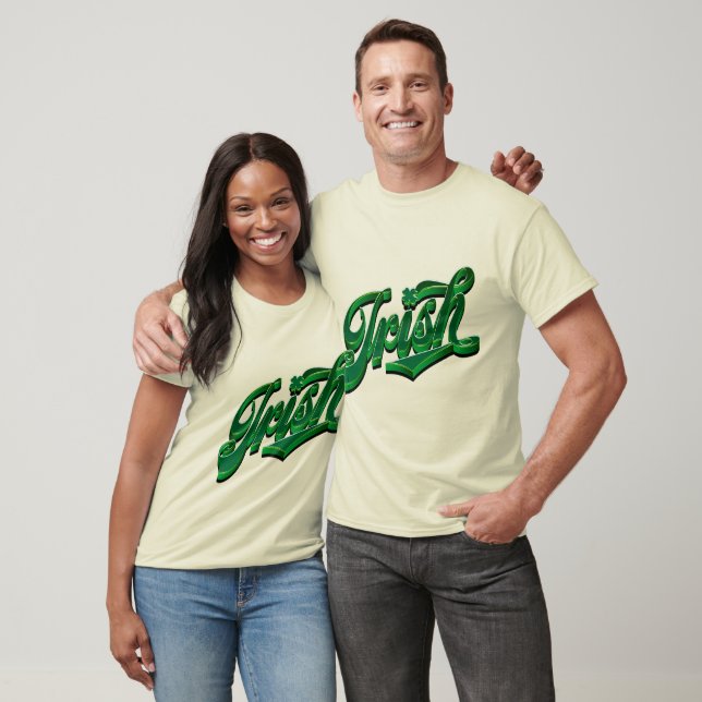 Camiseta T-Shirt irlandês 3D (Unissex)