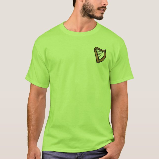 Camiseta T-shirt "irlandês" autêntico (Frente)