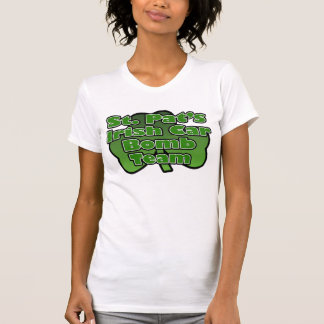 Camiseta T-shirt irlandês da equipe da bomba de carro de St