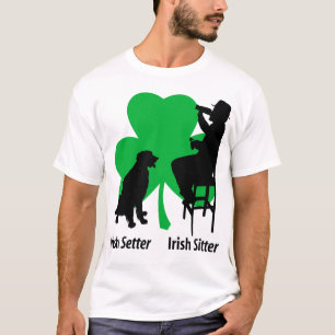 Camiseta T-shirt irlandês do baby-sitter