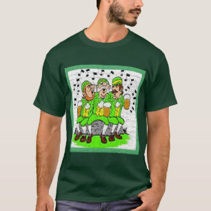 Camiseta T-shirt irlandês do canto