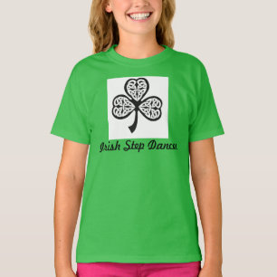 Camiseta T-shirt irlandês do dançarino da etapa - juventu