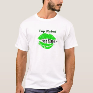 Camiseta T-shirt irlandês do Kisser por Brownielocks
