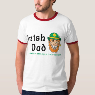 Camiseta T-shirt irlandês do pai