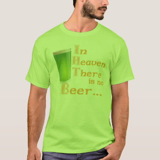 Camiseta T-shirt irlandês engraçado do bebendo