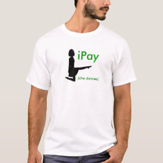 Camiseta t-shirt irlandês "iPay" de Feis do pai da dança