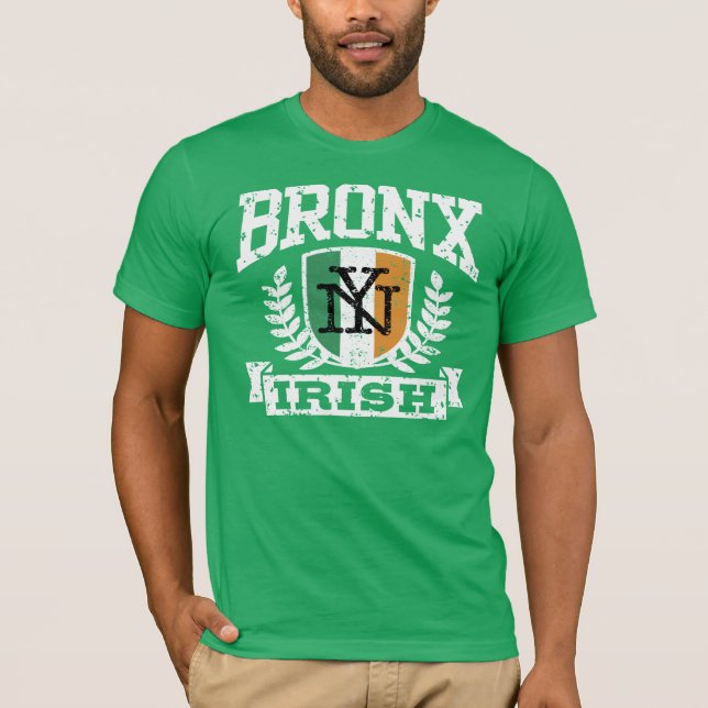 Camiseta t-shirt irlandesa Bronx (Frente)