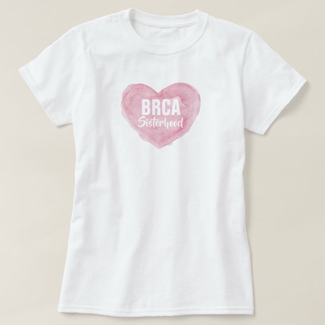 Camiseta T-Shirt Irmandade BRCA (Frente do Design)
