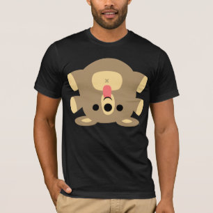 Camiseta T-shirt irreverente do urso dos desenhos animados