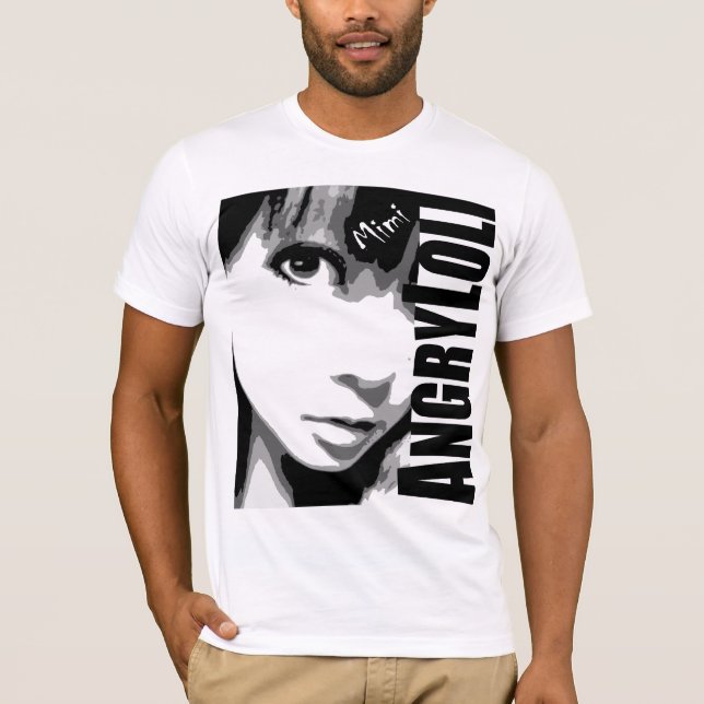 Camiseta T-shirt irritado de Loli (Frente)