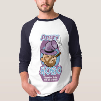 Camiseta T-shirt irritado do vagabundo