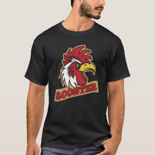 Camiseta T-shirt irritado legal do galo