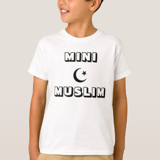 Camiseta T-shirt islâmico dos miúdos