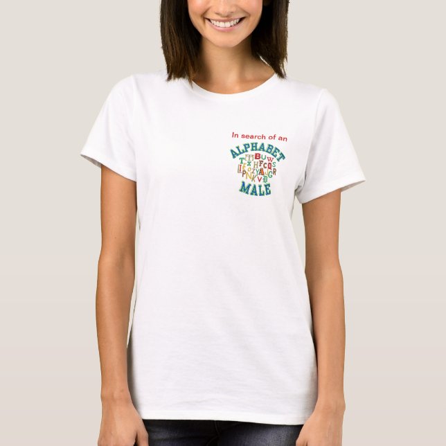 Camiseta T-shirt ISO Embroidered-look (Frente)
