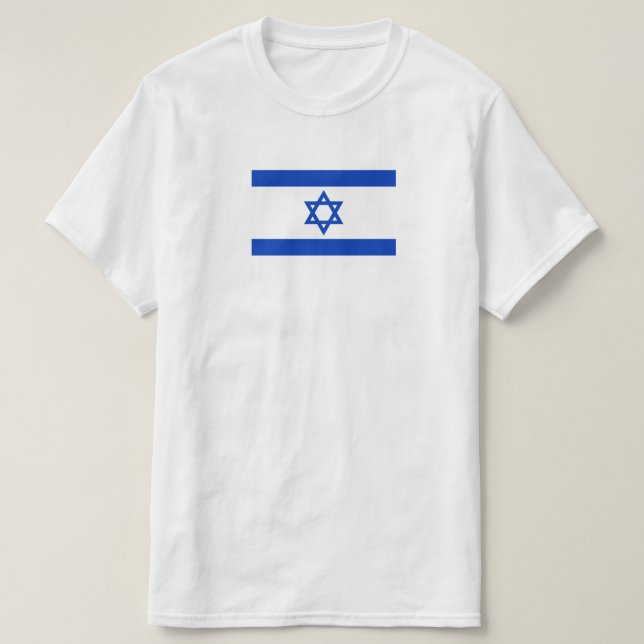 Camiseta t-shirt israel flag (Frente do Design)
