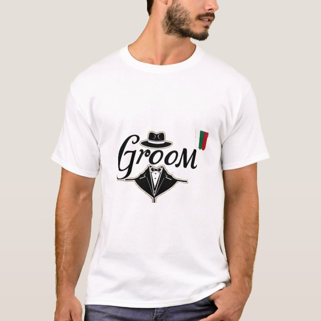 Camiseta T-Shirt Italiano do Groom (Frente)