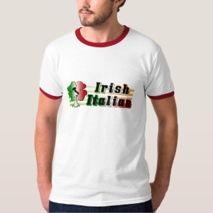 Camiseta T-shirt italiano irlandês